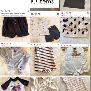 Boys 6/9m clothing bundle